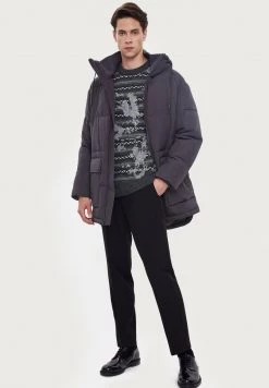Finn Flare Herren Wintermantel - Dark Grey 10 Finn Flare Herren Wintermantel - Dark Grey -Finn Flare Verkaufsladen b59ab9d8c89e4cc5abb387947e1c6de2