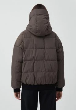 Finn Flare Damen Winterjacke - Dark Brown -Finn Flare Verkaufsladen b5b9d115abf94cdba3812ca0072f0fa6