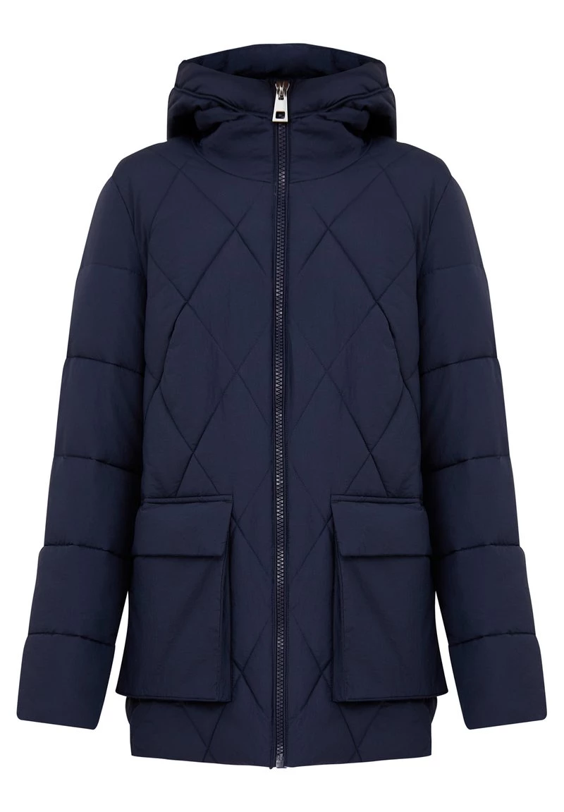 Finn Flare Damen Wintermantel - Dark Blue 9 Finn Flare Damen Wintermantel - Dark Blue – Bild 7