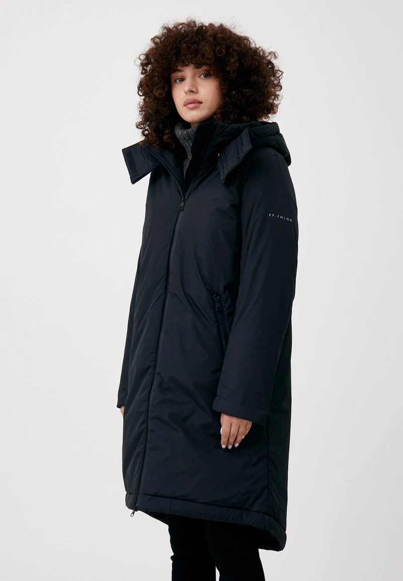 Finn Flare Damen Wintermantel - Black 6 Finn Flare Damen Wintermantel - Black – Bild 4