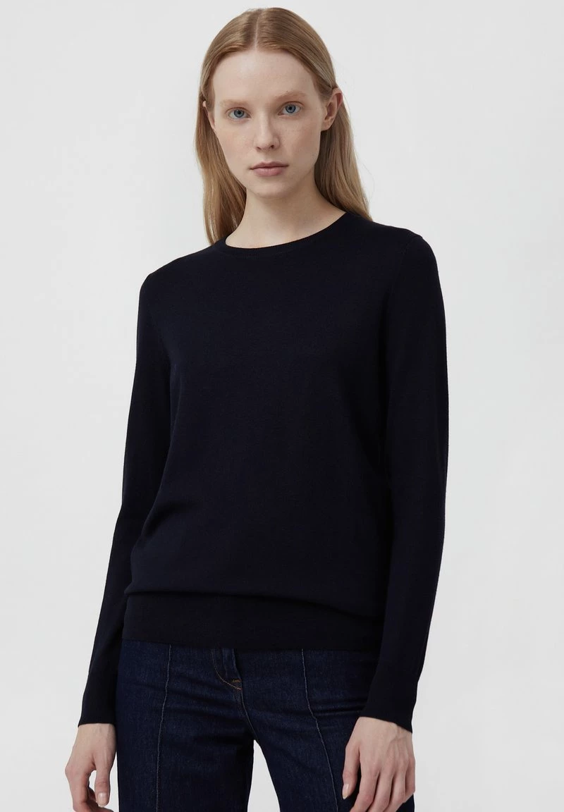Finn Flare Damen Strickpullover - Dark Blue 3 Finn Flare Damen Strickpullover - Dark Blue