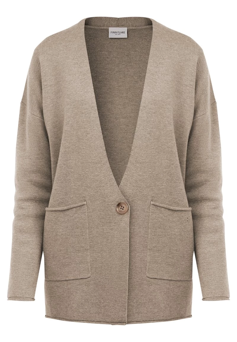 Finn Flare Damen Strickjacke - Grey 7 Finn Flare Damen Strickjacke - Grey – Bild 5