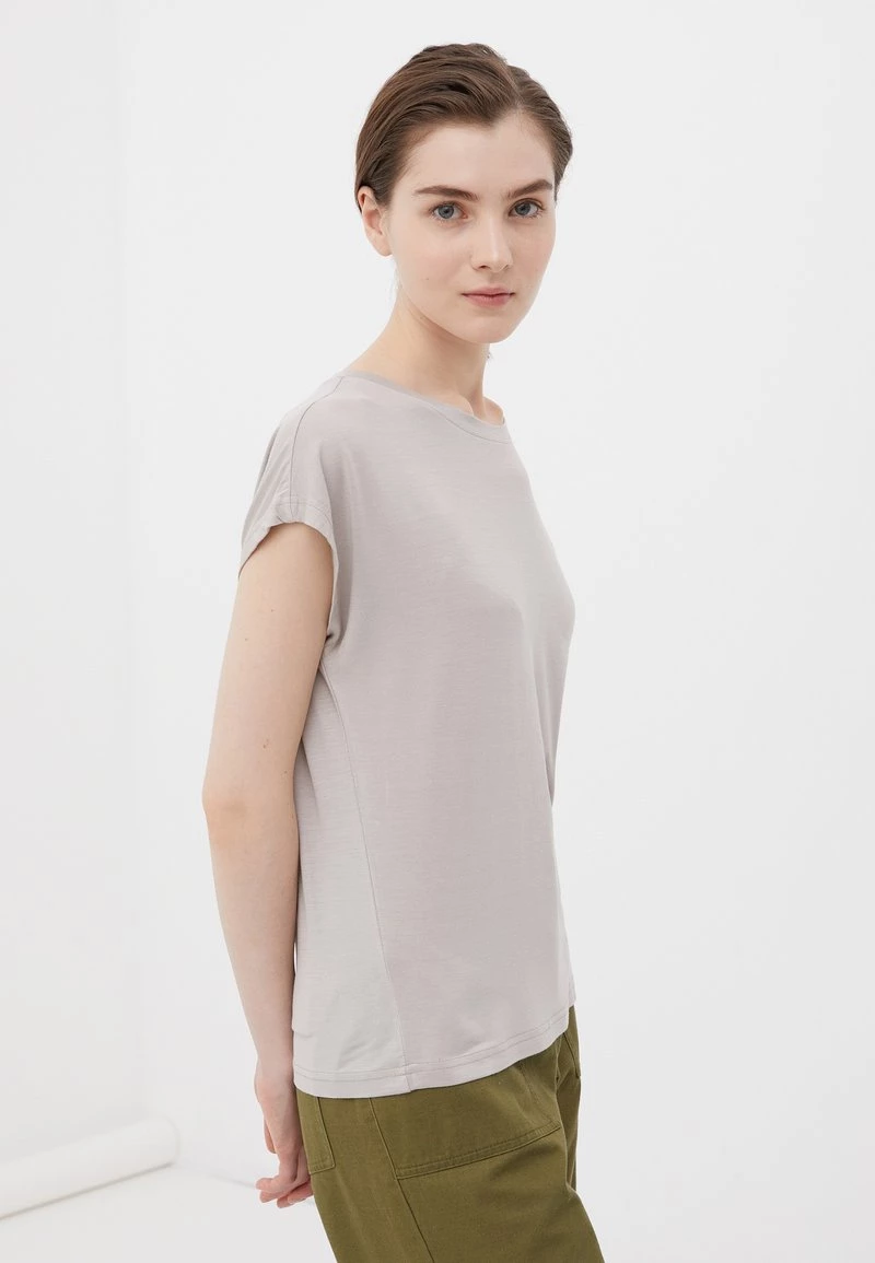 Finn Flare Damen T-Shirt Basic - Grey 7 Finn Flare Damen T-Shirt Basic - Grey – Bild 5