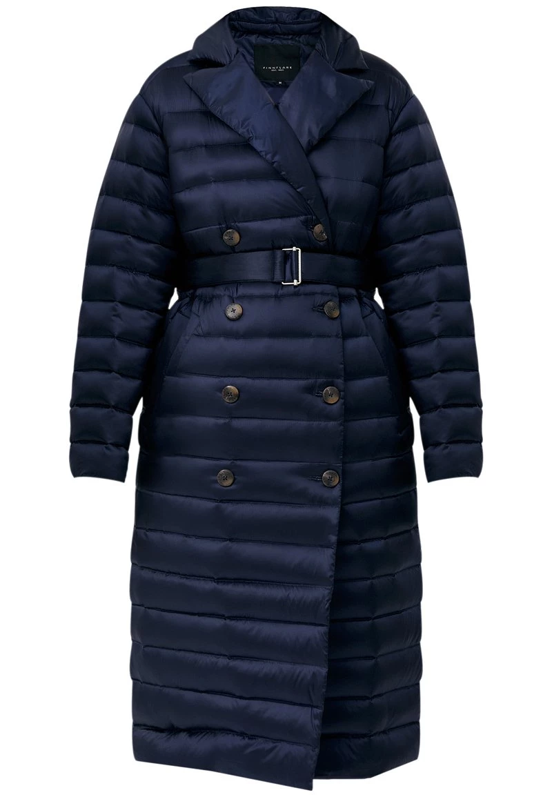 Finn Flare Damen Daunenmantel - Dark Blue 9 Finn Flare Damen Daunenmantel - Dark Blue – Bild 7