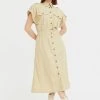 Finn Flare Damen Blusenkleid - Beige 1 Finn Flare Damen Blusenkleid - Beige -Finn Flare Verkaufsladen b7f10f5bc3b147e481d928e7d78e2f09