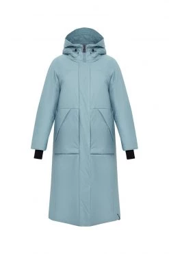 Finn Flare Damen Wintermantel - Blue -Finn Flare Verkaufsladen b8900f530f7b4898913c4052abc9bfc4
