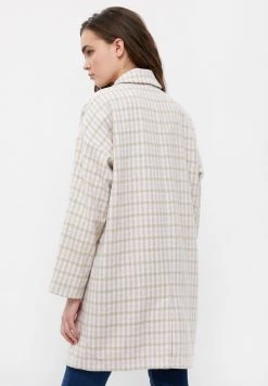 Finn Flare Damen Klassischer Mantel - Beige 10 Finn Flare Damen Klassischer Mantel - Beige -Finn Flare Verkaufsladen b8ded93a050b431196003e694a1c6f5a