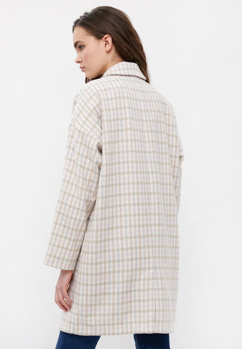 Finn Flare Damen Klassischer Mantel - Beige 5 Finn Flare Damen Klassischer Mantel - Beige – Bild 3