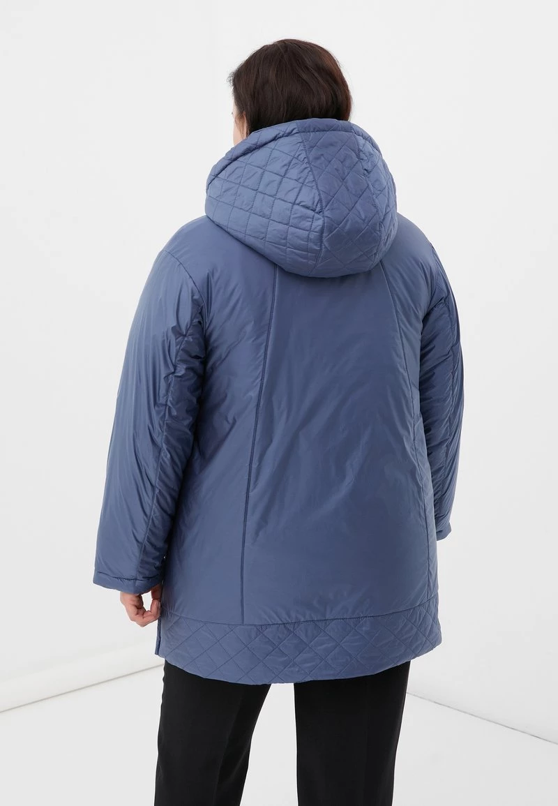 Finn Flare Damen Wintermantel - Dark Blue 4 Finn Flare Damen Wintermantel - Dark Blue – Bild 2