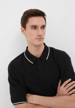 Finn Flare Herren Poloshirt - Black -Finn Flare Verkaufsladen ba7e23bf554144b197711ff19e6f657d