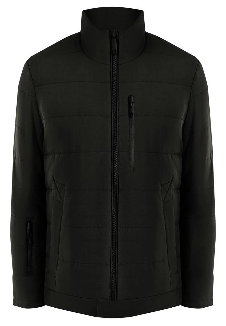 Finn Flare Herren IM MODERNEN LOOK - Winterjacke - Black 8 Finn Flare Herren IM MODERNEN LOOK - Winterjacke - Black – Bild 6