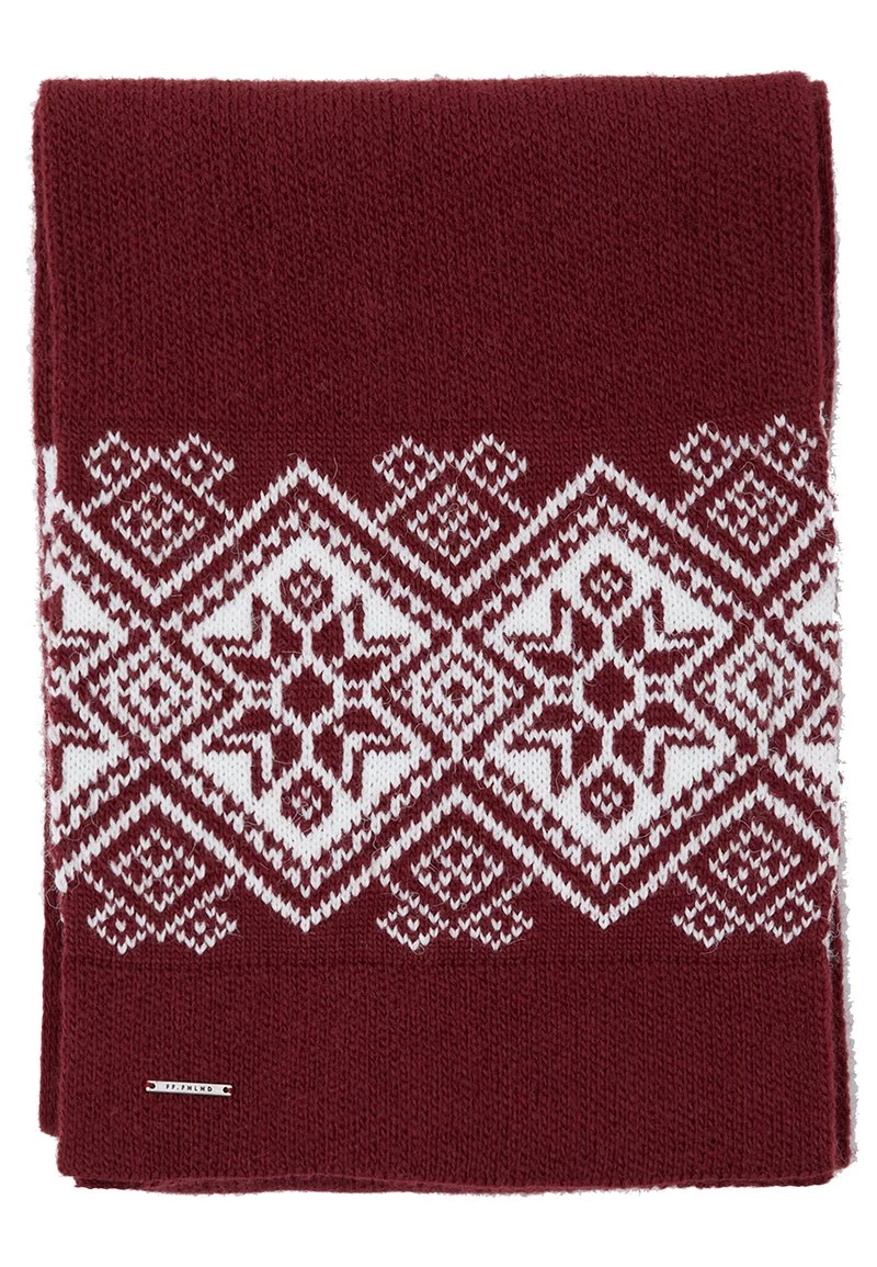 Finn Flare Herren Schal - Dark Red 4 Finn Flare Herren Schal - Dark Red – Bild 2