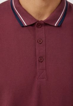 Finn Flare Herren Poloshirt - Dark Red 13 Finn Flare Herren Poloshirt - Dark Red -Finn Flare Verkaufsladen bc1c36cbd7104ec0911f549a8f99918e