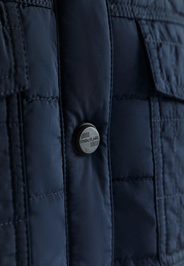 Finn Flare Herren MIT AUFGESETZTEN TASCHEN - Übergangsjacke - Cosmic Blue 7 Finn Flare Herren MIT AUFGESETZTEN TASCHEN - Übergangsjacke - Cosmic Blue – Bild 5