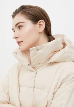 Finn Flare Damen STEPPMANTEL - Wintermantel - Beige