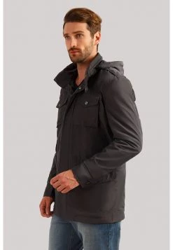 Finn Flare Herren MIT COOLEM STEHKRAGEN - Regenjacke / Wasserabweisende Jacke - Grey 12 Finn Flare Herren MIT COOLEM STEHKRAGEN - Regenjacke / Wasserabweisende Jacke - Grey -Finn Flare Verkaufsladen bdf50e0735a6470fbce01fe14a12d2b1