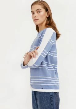 Finn Flare Damen Strickpullover - Light Blue -Finn Flare Verkaufsladen beacaec92d5e450f9db04e95aad9b147