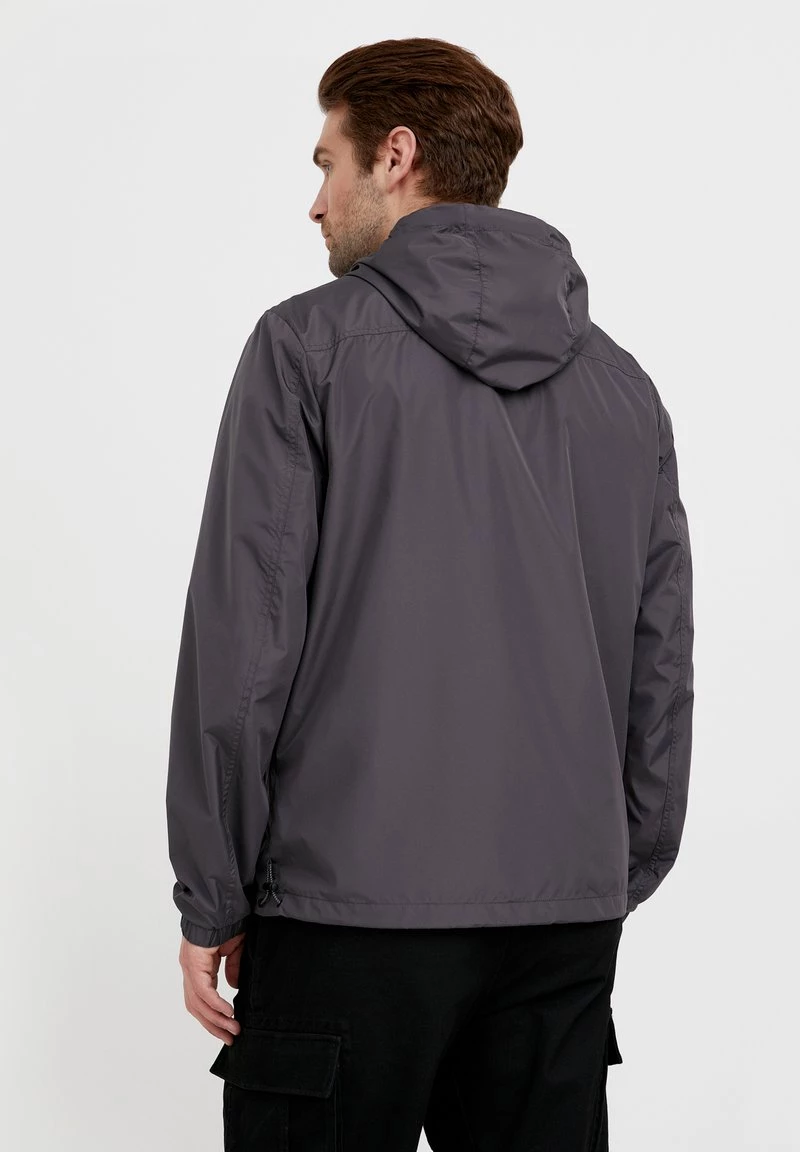 Finn Flare Herren Windbreaker - Dark Grey 5 Finn Flare Herren Windbreaker - Dark Grey – Bild 3