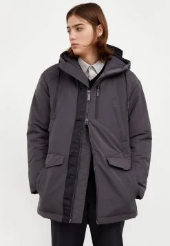 Finn Flare Herren Wintermantel - Dark Grey