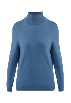 Finn Flare Damen Strickpullover - Light Blue -Finn Flare Verkaufsladen bf51743f6b3d4fe993661ec7ce87daaf