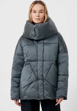 Finn Flare Damen Winterjacke - Dark Green