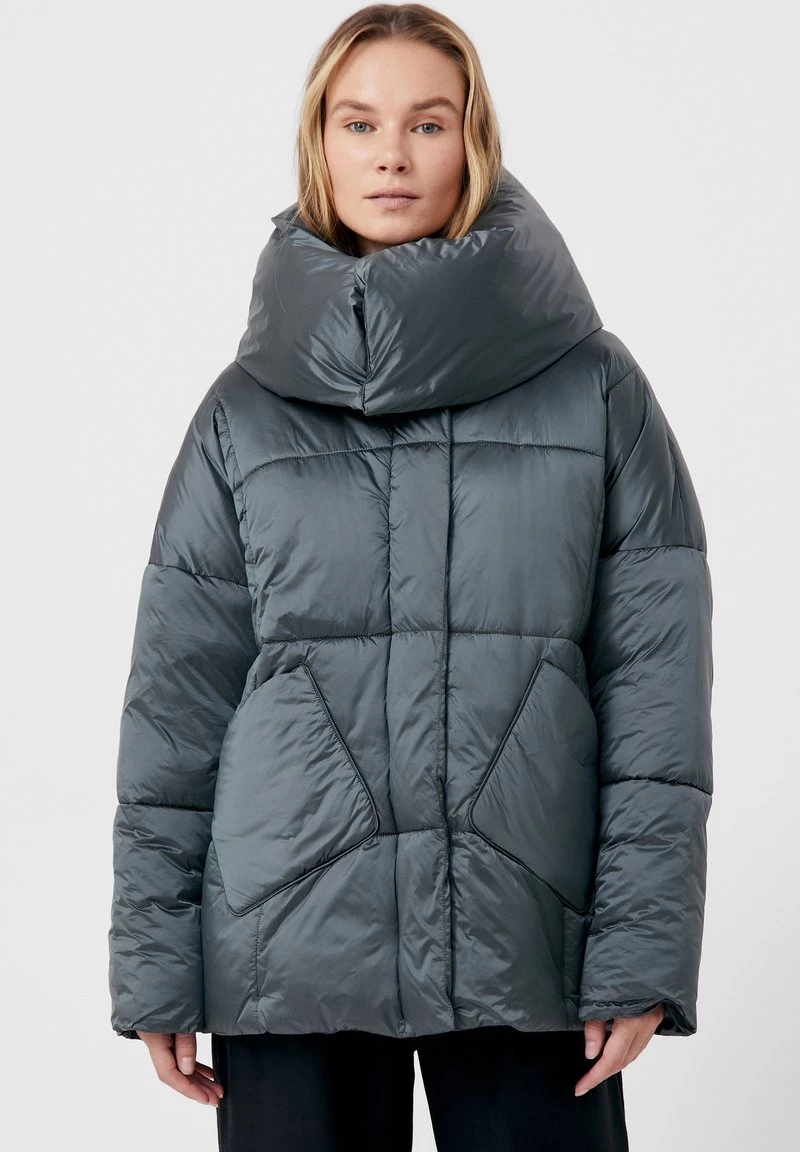 Finn Flare Damen Winterjacke - Dark Green 3 Finn Flare Damen Winterjacke - Dark Green