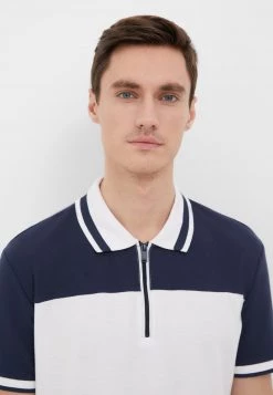 Finn Flare Herren Poloshirt - White -Finn Flare Verkaufsladen bfcc19f65f18432493941b2439c5572f