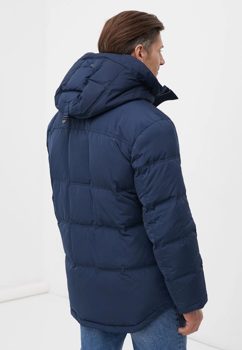 Finn Flare Herren Daunenjacke - Dark Blue 5 Finn Flare Herren Daunenjacke - Dark Blue – Bild 3