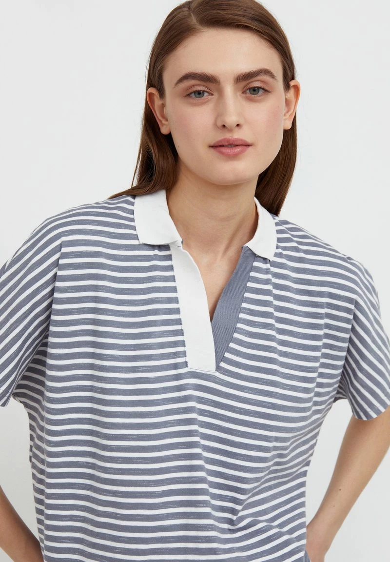 Finn Flare Damen Poloshirt - Grey 7 Finn Flare Damen Poloshirt - Grey – Bild 5