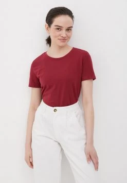 Finn Flare Damen T-Shirt Basic - Dark Red 12 Finn Flare Damen T-Shirt Basic - Dark Red -Finn Flare Verkaufsladen c07d1e0ff7a74bd3a57352df7c022142