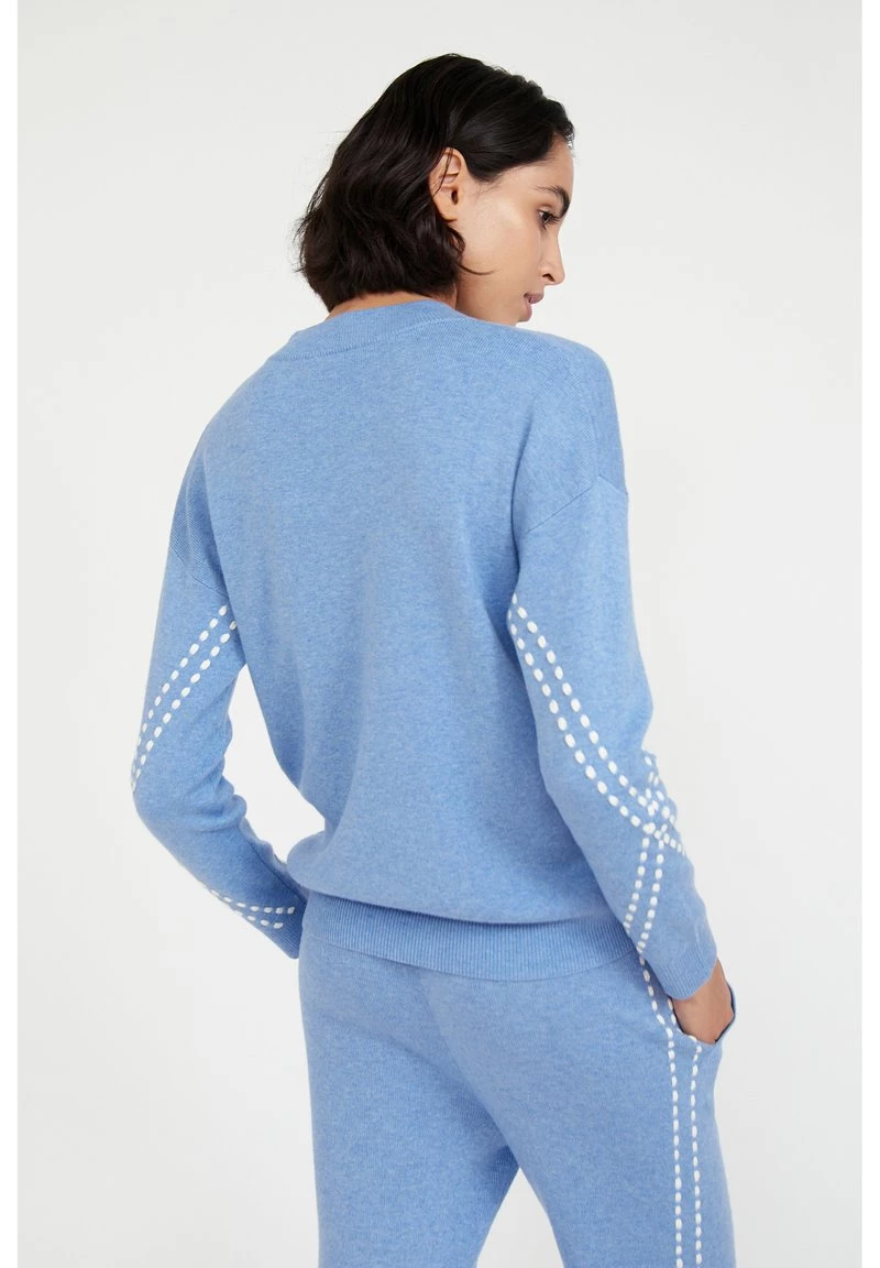 Finn Flare Strickpullover - Light Blue | Damen 5 Finn Flare Strickpullover - Light Blue | Damen – Bild 3