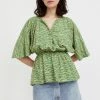 Finn Flare Damen Bluse - Green