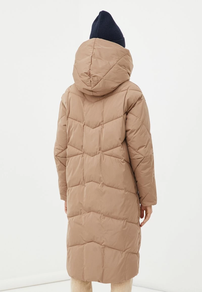 Finn Flare Damen Wintermantel - Dark Beige 5 Finn Flare Damen Wintermantel - Dark Beige – Bild 3