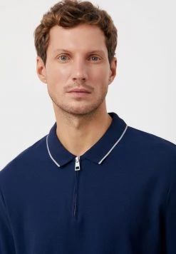 Finn Flare Herren Poloshirt - Dark Blue -Finn Flare Verkaufsladen c1993276701b4a88ad5a34f6a8af42e4