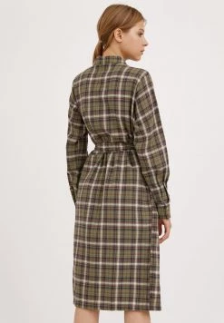 Finn Flare Damen Blusenkleid - Dark Green -Finn Flare Verkaufsladen c2700175252c4773bf27450c3378618e