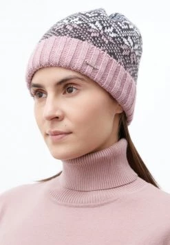 Finn Flare Damen Mütze - Grey Pink