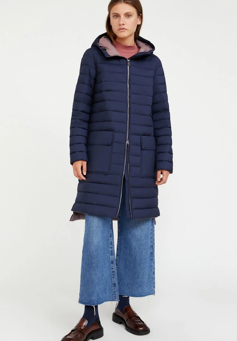 Finn Flare Damen Wintermantel - Dark Blue 4 Finn Flare Damen Wintermantel - Dark Blue – Bild 2