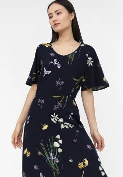 Finn Flare Damen MIT ZARTEM BLUMENMUSTER - Maxikleid - Cosmic Blue 8 Finn Flare Damen MIT ZARTEM BLUMENMUSTER - Maxikleid - Cosmic Blue -Finn Flare Verkaufsladen c2fa7680d3f34f9ab9297c1a5d2277c2