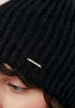 Finn Flare Damen Mütze - Black -Finn Flare Verkaufsladen c337365db7e541609763f1ad76b5d365