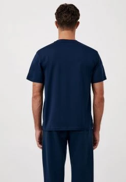 Finn Flare Herren T-Shirt Basic - Dark Blue -Finn Flare Verkaufsladen c34f19b42fd24362972c53218255a082