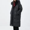 Finn Flare Damen Wintermantel - Black -Finn Flare Verkaufsladen c4256191d2e246edb2d6aeb7e1c00d3b