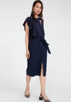 Finn Flare Damen Top - Cosmic Blue -Finn Flare Verkaufsladen c449e66062f148618d111cdf788c7634