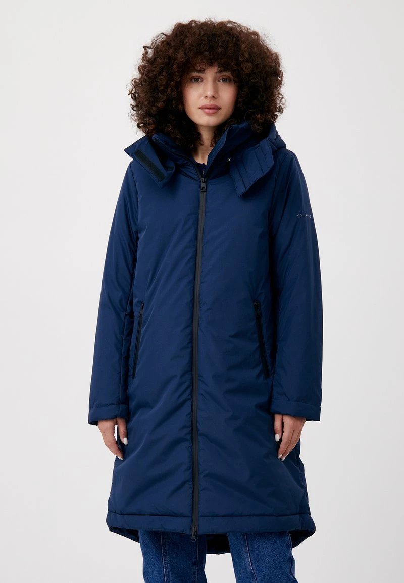 Finn Flare Damen Wintermantel - Dark Blue 3 Finn Flare Damen Wintermantel - Dark Blue