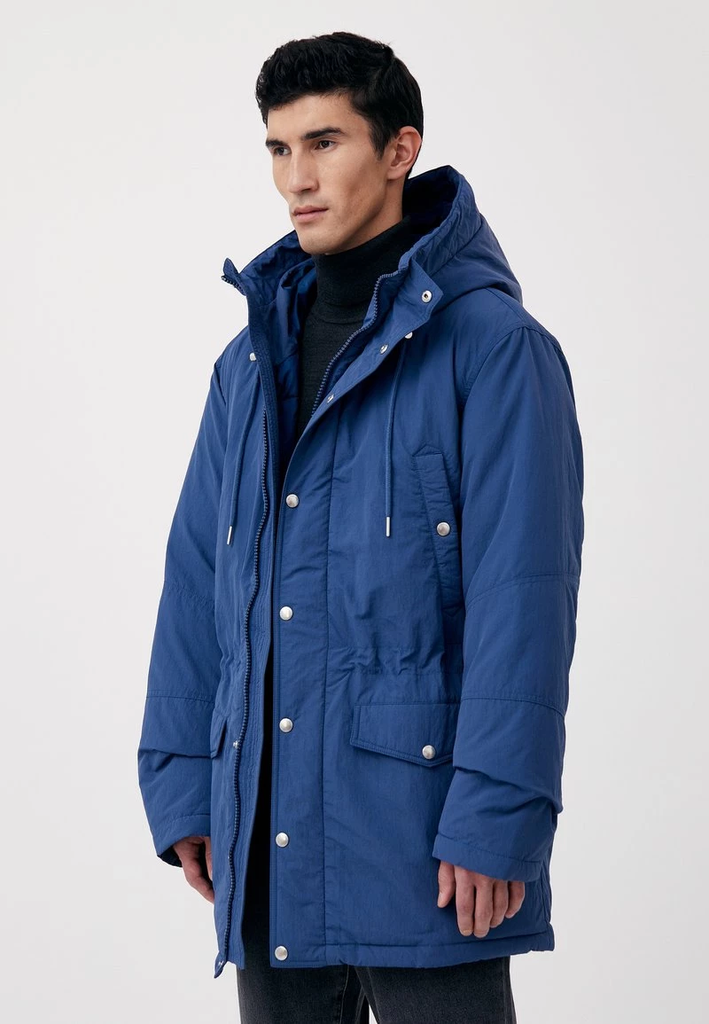 Finn Flare Herren Wintermantel - Dark Blue 7 Finn Flare Herren Wintermantel - Dark Blue – Bild 5