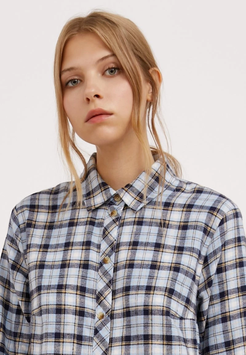 Finn Flare Damen Blusenkleid - Dark Blue 6 Finn Flare Damen Blusenkleid - Dark Blue – Bild 4