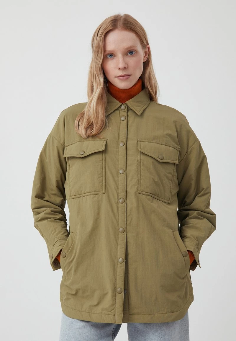 Finn Flare Damen ÜBERGANGS - Übergangsjacke - Olive-green 3 Finn Flare Damen ÜBERGANGS - Übergangsjacke - Olive-green