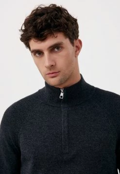 Finn Flare Herren Strickpullover - Dark Grey 13 Finn Flare Herren Strickpullover - Dark Grey -Finn Flare Verkaufsladen c62b10f8f46044dba4a545b4ae164f98