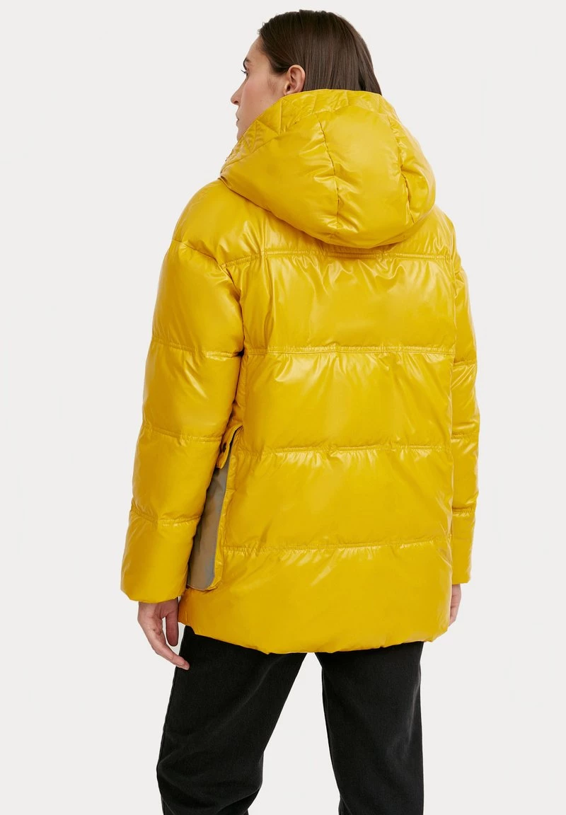 Finn Flare Damen Wintermantel - Yellow 5 Finn Flare Damen Wintermantel - Yellow – Bild 3