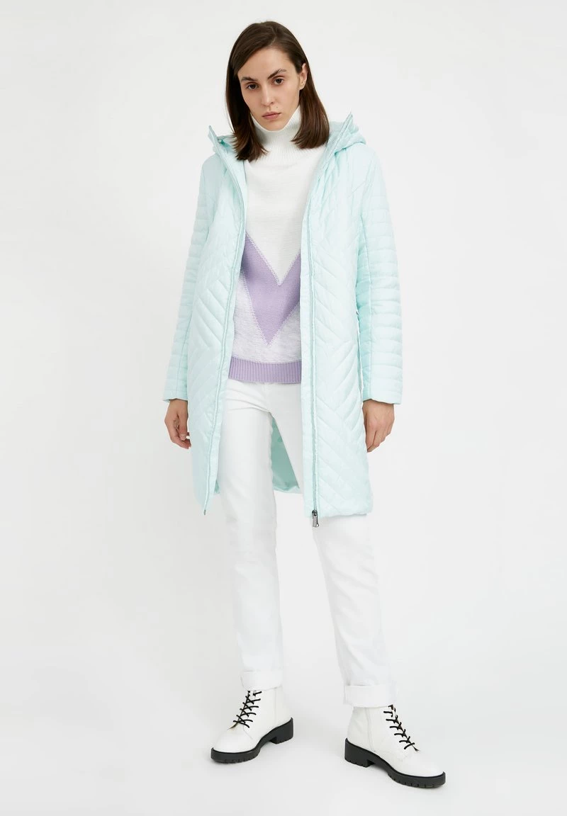 Finn Flare Damen Wintermantel - Grey-green 4 Finn Flare Damen Wintermantel - Grey-green – Bild 2