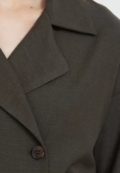 Finn Flare Damen Blusenkleid - Dark Green -Finn Flare Verkaufsladen c671ec7eee2746f182bc36208a2a472a